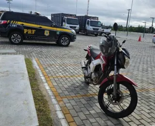 Moto que tinha sido trocada por vaca é recuperada no interior da Bahia