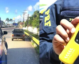 Motorista bêbado é preso fazendo 'zigue-zague' em rodovia da Bahia