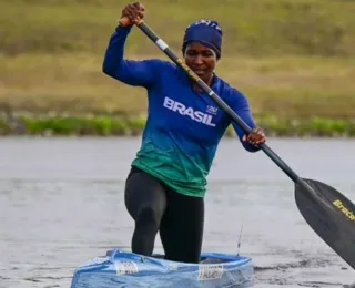 'Neta Canoa': baiana é 1ª brasileira a se classificar na canoagem