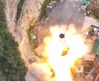 Novo vídeo mostra foguete chinês sendo lançado por engano