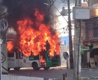 NTU critica liberdade de homens que incendiaram ônibus: 'Revoltante'