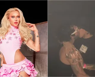 Pabllo Vittar surge dando beijão em cantor e deixa web eufórica