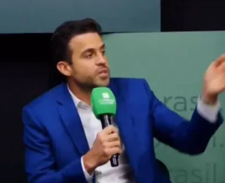 Pablo Marçal bate boca com jornalista do SBT; assista