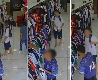 Pai descobre furto e faz filho voltar à loja para devolver item