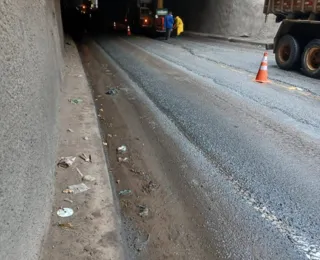 Pista do túnel que dá acesso ao Porto passa por reforma