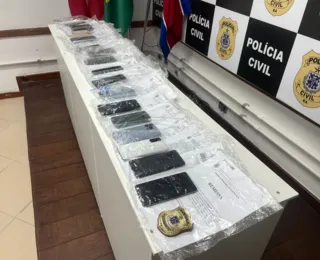 Polícia vai devolver 20 celulares roubados em festas de Salvador