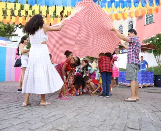 Praça das Artes é palco de arraiá infantil no São João do Pelô