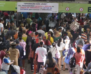 Rodoviária de Salvador fica lotada em saída para festejos juninos