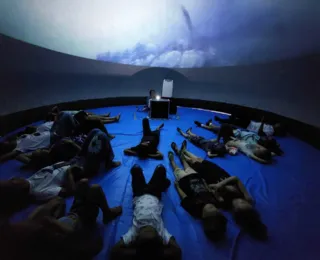 Salvador recebe cinema itinerante que simula fundo do mar
