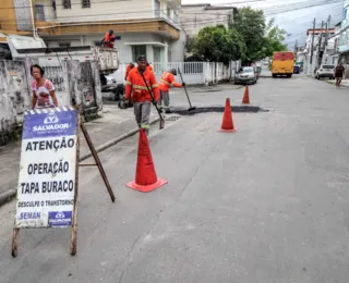 Salvador recebeu 50 mil toneladas de asfalto no 1º semestre