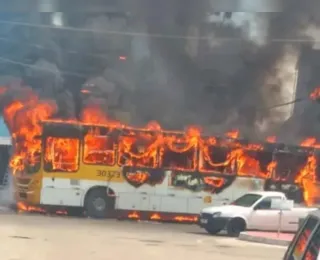 Salvador tem aproximadamente um ônibus queimado por mês em 2024