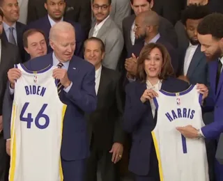 Stephen Curry apoia Kamala Harris para as eleições presidenciais