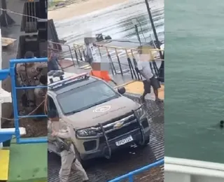 Homem que pulou de ferry para escapar da PM é solto em audiência