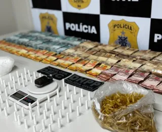 Tancredo Neves: operação policial apreende R$ 180 mil 1kg de cocaína