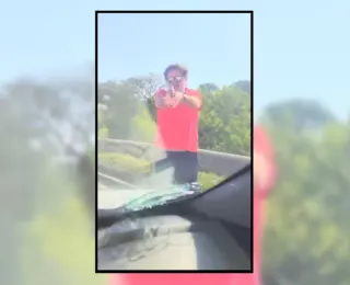 VÍDEO: Homem atira contra casal em carro em rodovia de SP