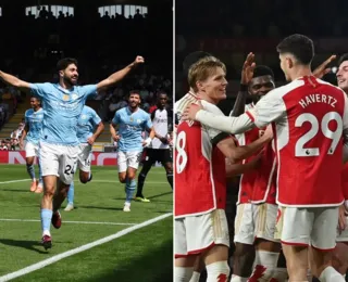 Veja escalações, horário e onde assistir jogos do City e Arsenal