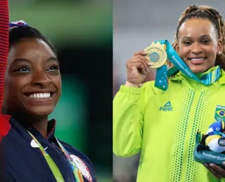 Veja o que Simone Biles falou sobre Rebeca Andrade em série da Netflix