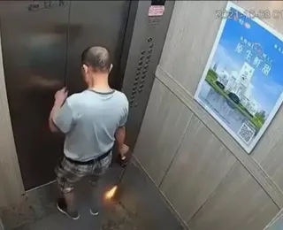 Vídeo: homem morre após bateria de lítio explodir em elevador