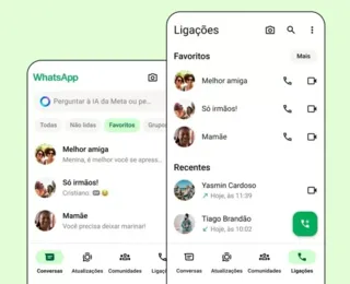 WhatsApp cria 'Área VIP' para contatos favoritos; veja como funciona