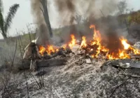 Após seis dias do acidente da Voepass, avião de pequeno porte cai no MT; vídeo