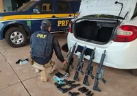 Apreensões de fuzis pela PRF aumentam 113% no Brasil