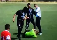 Árbrito é agredido por jogador em campeonato amador no DF