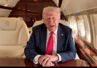 Avião de Trump apresenta problemas técnicos em Montana