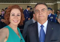 Bolsonaro se irrita e xinga Carla Zambelli em evento na Paulista