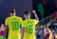Brasil atropela Tailândia e chega 100% às oitavas do Mundial de Futsal