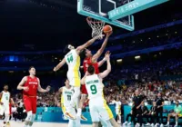 Brasil reage, mas cai para a Alemanha e se complica no basquete