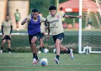 Com Caio Vinícius, Vitória começa preparação focado no Atlético-MG