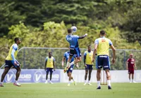 Com ajustes, Bahia faz penúltimo treino para jogo contra o Fortaleza