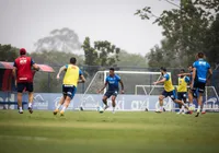 Com cobranças de falta, Bahia segue preparação de olho no Flamengo