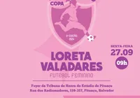 Copa Loreta Valadares de futebol feminino começa nesta sexta