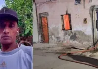 Casa pega fogo e morador morre carbonizado no interior da Bahia