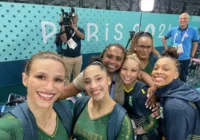 Daiane dos Santos visita seleção feminina de ginástica e manda recado