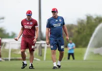 Bahia faz treino técnico e avança na preparação para pegar o Criciúma