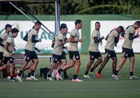 Elenco do Vitória avança na preparação para pegar o Atlético-GO