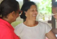 Em busca de reeleição, Eliana Gonzaga faz caminhada em Cachoeira