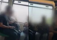 Homem ameaça passageiros de morte no metrô: "Viro o capeta!"