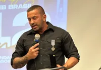 Investigador da Polícia Civil da Bahia recebe medalha no Rio