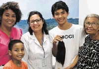 Jovem doa cabelo e inspira campanha de solidariedade