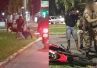 Motoboy é assaltado, se revolta e prende ladrão em Salvador; assista