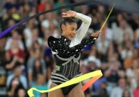 Na final! Babi Domingos garante Brasil na decisão da ginástica rítmica