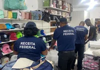 Operação apreende 115 volumes de roupas falsificadas em Salvador