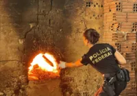 PF incinera 3,8 toneladas de drogas apreendidas em Salvador e RMS
