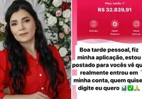 Perfil de Sara Freitas é usado em nova tentativa de golpe