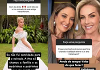 Ticiane revela não ter sido convidada para o noivado de Ana Hickmann