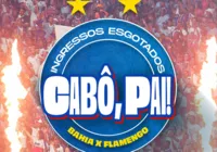 Torcida do Bahia esgota ingressos para duelo contra o Flamengo