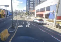 Trecho da Conselheiro Pedro Luiz é interditado para ônibus e caminhões